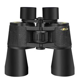 Telescope Binoculars BIJIA Professional HD 10x50 Binoculares Gran Angular Zoom Óptico Living Telescopio Impermeable para Acampar Caza Viajar al Aire Libre L231226