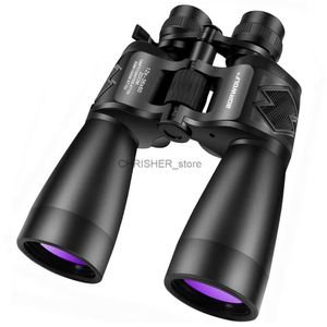 Binocolo telescopico Borwolf 12-36X60 Binocolo Telescopio HD Light Visione notturna Bak4 Prisma Zoom professionale Potente per caccia Bird WatchingL231226