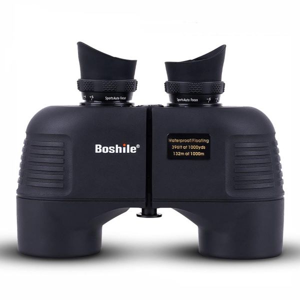 Binoculares telescopio Boshile militar náutico 7X50 HD alta potencia impermeable baja luz visión de ensenada caza al aire libre