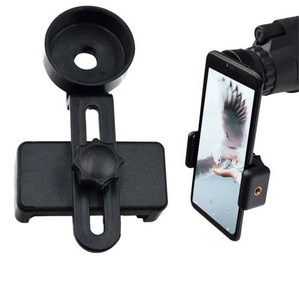 Jumelles de télescope Adaptateur de support de caméra Accessoires de montage de téléphone monoculaire binoculaireTélescope