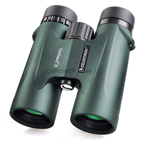 Binoculares telescópicos Celestron Outland X 8x42 10X42 verdeBinoculares Prismáticos impermeables a prueba de niebla para adultos Óptica multicapa y prismas BaK-4L231226