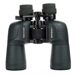 Telescope Binoculars Télescope binoculaire à zoom compact 10-30X50 HD étanche Lll Vision nocturne jumelles de zoom Camping en plein air télescope de chasseL231226
