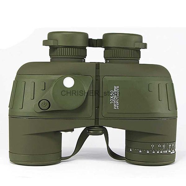 Télescope Jumelles Télescope haute définition haute puissance ZB750/ZB1050 avec boussole lunettes télémétriques de vision nocturne à faible luminosité prisme BAK4 L231226