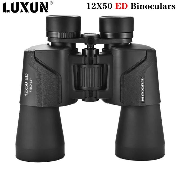 Jumelles de télescope LUXUN 12x50 ED jumelles télescope jumelles puissantes et longue distance Vision nocturne Spyglass voyage chasse équipement de Camping 231024