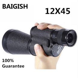 Télescope jumelles métal 12 45 russe militaire monoculaire HD haute qualité Portable Mini capitaine caraïbes Spyglass 231206