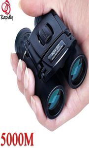 Telescoop Binoculars Mini Portable Zoom HD 5000m Krachtige 300x25 Vouwen Longdistance Low Light Night Vision Professional2955187