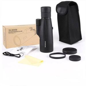 Telescoop Binocuals Monocular Zoom krachtige 10-30x50 Professionele monoculairs Portable Camping Hunting Full Night Vision