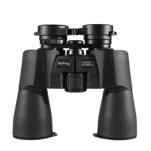 Telescope Binoculars Nouveau chasse Camping équipement de survie télescope Maifeng 20X50 jumelles longue portée lunettes de nuit professionnel puissant ClipL231226