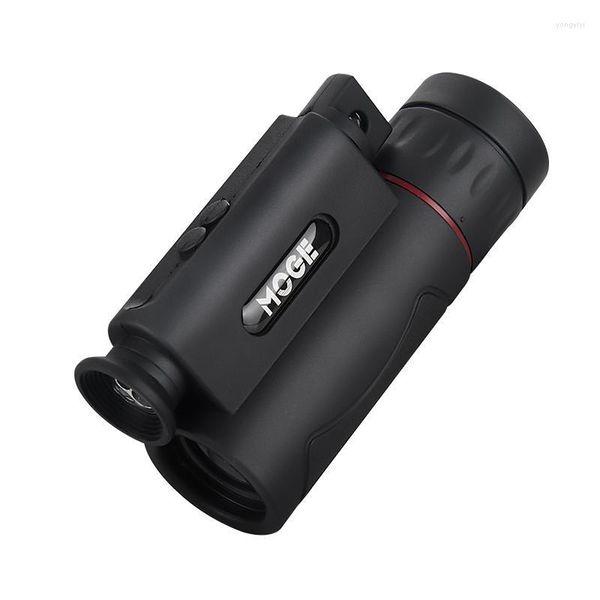 Binoculares telescópicos de visión nocturna, Monocular potente multifunción con lente ligera para teléfono, instrumento óptico de bolsillo para caza