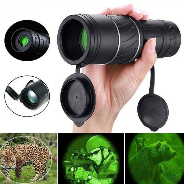 Télescope Jumelles Portable 40x60 Militaire HD Professionnel Monoculaire Zoom Nuit Chasse Optique Portée Grande Vision Telescopio 230603