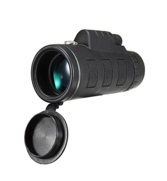 Télescope jumelles professionnel 40X60 HD Vision nocturne monoculaire Zoom optique Spyglass Monocle pour fusil de chasse Sniper Spottin9614859