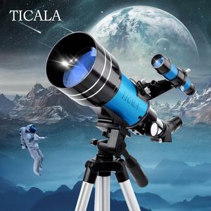 Telescopio Binoculares Telescopio astronómico profesional Zoom 150 veces HD Trípode portátil de alta potencia Visión nocturna Espacio profundo Vista de estrellas Universo lunar 231102