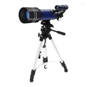 Télescope Jumelles Réfracteur 60mm Astronomique Grand Angle Puissant Zoom Trépied Pour Enfants Année Cadeaux