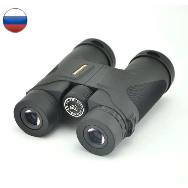 Jumelles de télescope Visionking Jumelles de télescope Spyglass Sights Militaire Russe Vert ou Noir 10x42 pour la Chasse Camping et la randonnée 231024