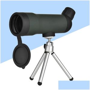 Télescope Binoculars étanche 20 x 50 Mini Vision nocturne Vision optique Repétage de repération avec support de trépied rétractable pour Cam Drop délivre DHHA3