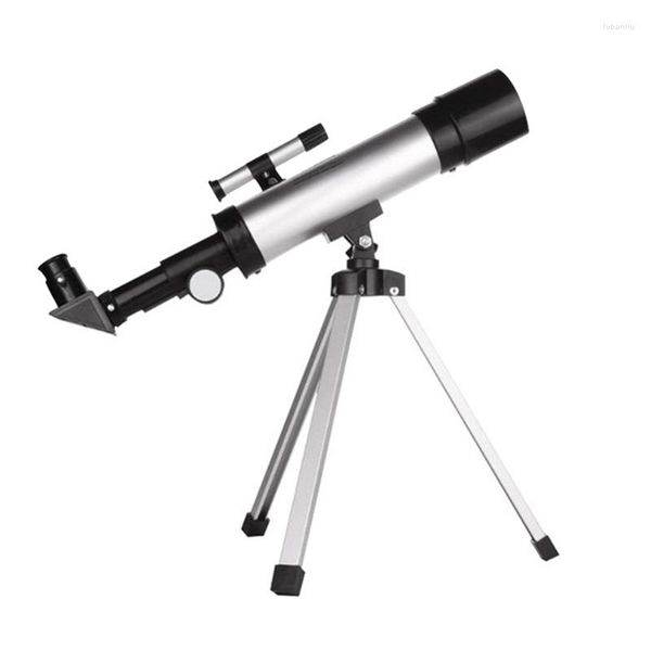 Télescope astronomique haute définition avec trépied pour que les enfants voient la lune et les étoiles