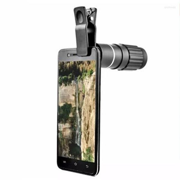 Télescope monoculaire Zoom 14x, poche de Vision nocturne claire et faible avec support pour téléphone intelligent