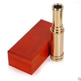 Telescope Olivon La20x40 Canada Aoli Live Pirate 20 40 Brass Mirror Monocular Collection Stuur geschenken