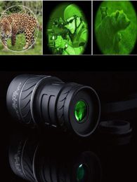 Télescope Panda Day Night Vision 40x60 HD HD OPTICAL MONOCULAIRE Camping Randonnée Télescope d'extérieur 9613196