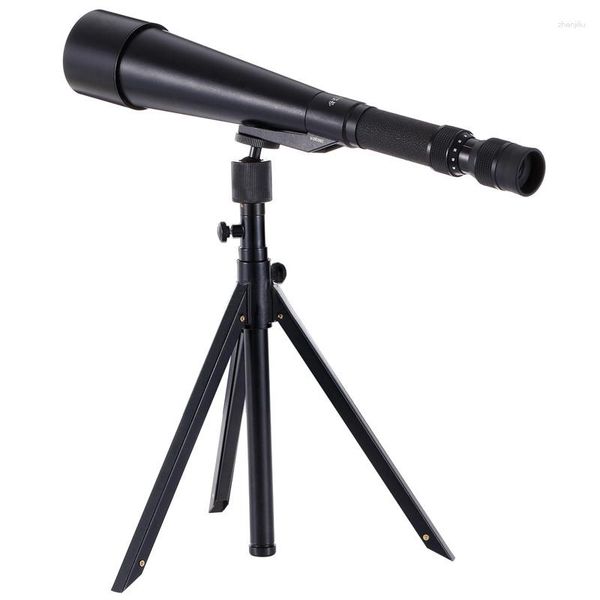 Télescope puissant monoculaire russe 15-60x66 noir HD longue portée Zoom monoculaires Camping en plein air chasse télescopes avec trépied