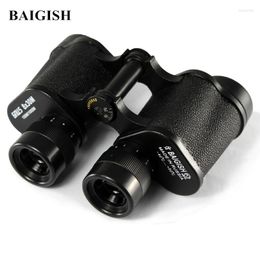 Telescope Russische militaire verrekijker Baigish 8x30 Professional Professional Full-Metal Army Binocular with Rangefinder oculair voor jagen