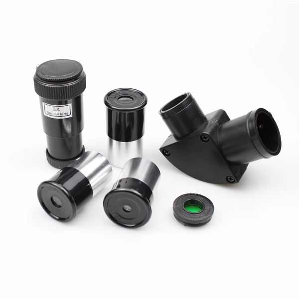 Télescopes Kit d'accessoires de télescope de 0,965 pouce pour télescope astronomique de 0,965 avec trois oculaires