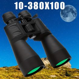 Télescopes 10 jumelles 380X100 grossissement élevé HD Zoom professionnel pour l'observation des oiseaux Camping chasse et voyage télescope 230825