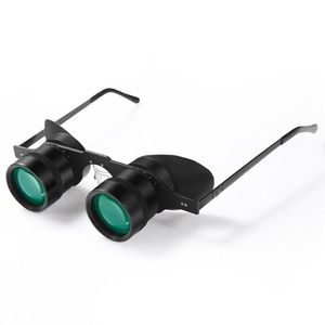 Télescopes 10X Télescope Faible Lumière Vision Nocturne Grossissement Film Vert Binocars 10X34Mm Opéra Lunettes De Pêche Jeu De Football325L Dr Dhnex