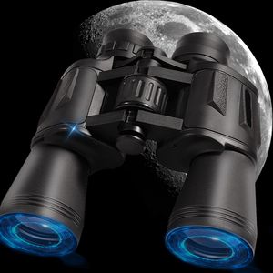 Télescopes 20X50 jumelles puissantes télescope longue portée professionnel HD Super Zoom militaire Vision nocturne à faible luminosité pour le tourisme de chasse 230825