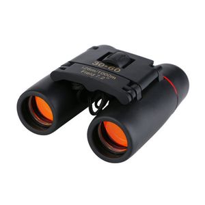 Telescopen 30x60 Zoom Telescope Binocuals Vouwen Lichtgewicht Binocular Day Night Vision Outdoor Sports Games Concerten voor reizen 230504