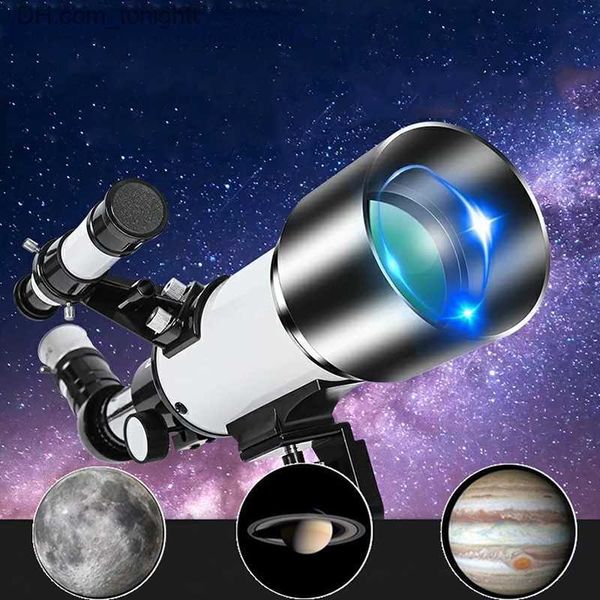 Telescopios 36050 Alta visión Telescopio astronómico de alta definición Telescopio monocular al aire libre Telescopio monocular portátil Remoto Q230907