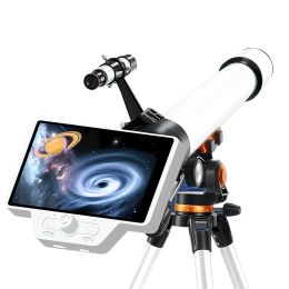 Télescopes Caméra oculaire Télescope de 5 "LCD pour le télescope 1,25 pouces Caméra d'astronomie lunaire, connexion WiFi Remote Control