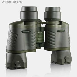 Telescopen 50x50 Krachtige Militaire Verrekijker Legergroene Telescoop HD Optische Glazen Verrekijker Voor Wandelen Kamperen Dagzicht X502B Q230907