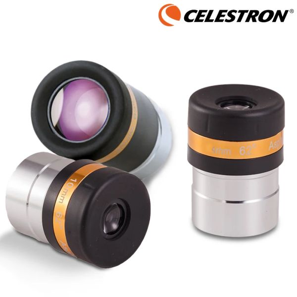 Telescopios Celestron Asférico Ocular telescopio HD gran angular de 62 grados lente 4/10/23 mm totalmente recubierto para 1.25 