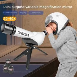 Télescopes Enfants HD télescope astronomique caméra monoculaire avec multi-oculaire éducation scientifique meilleurs jouets cadeaux pour enfant YQ240124
