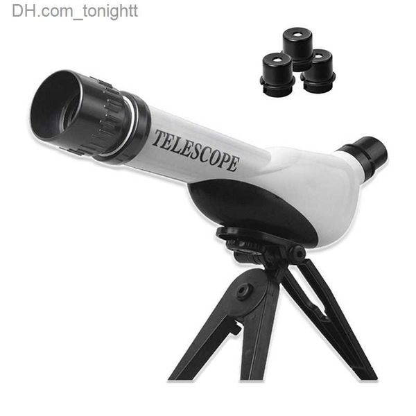 Télescopes enfants HD télescope astronomique caméra monoculaire avec multi-oculaire meilleurs jouets cadeaux pour enfant Q230907