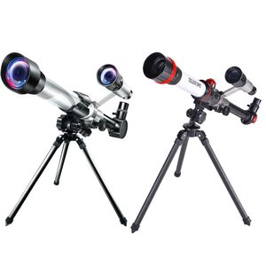 Telescopes HD Astronomical Telescope Children Students Stargazing Monocular Teaching Aids for Science Experiment Simulate Camping 221014