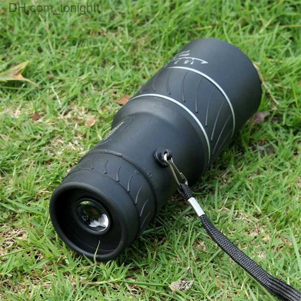 Télescopes Monoculaires/Jumelles PANDA Jour 16x52 Monoculaire Jour Nuit Vision Télescope Poche Mini Grand Angle Zoom Film Vert Optique Q230907