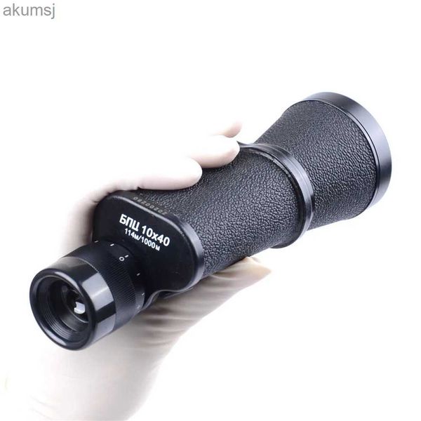 Telescopios Metal ruso BAIGISH Telescopio monocular Enfoque central Catalejo Telescopio Senderismo Camping Binoculares Caza Telescopio YQ240124