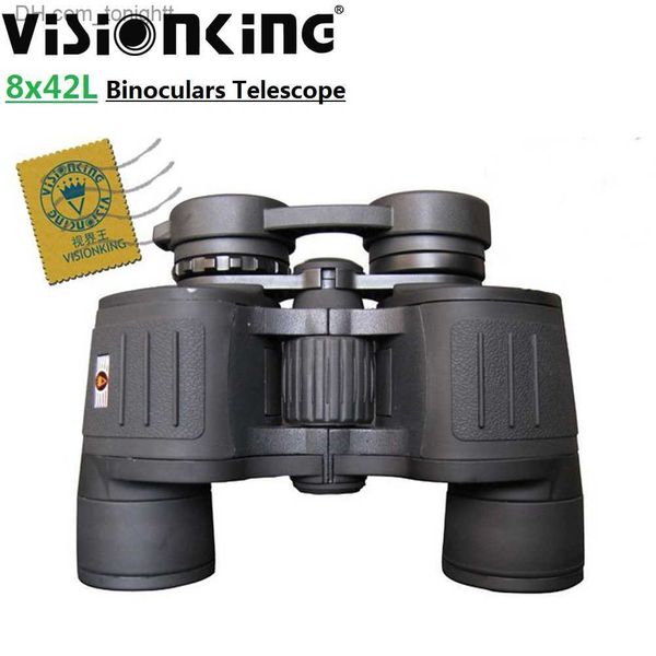 Télescopes Visionking 8x42 jumelles grand objectif Bak4 FMC longue portée télescope Sport Camping en plein air voyage large champ de vision Spyglass Q230907