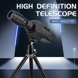 Télescopes WiFi Télescope numérique 70x grande ouverture objectif objectif 2MP photos vidéos mobiletective Crosshairs Positioning Telescope