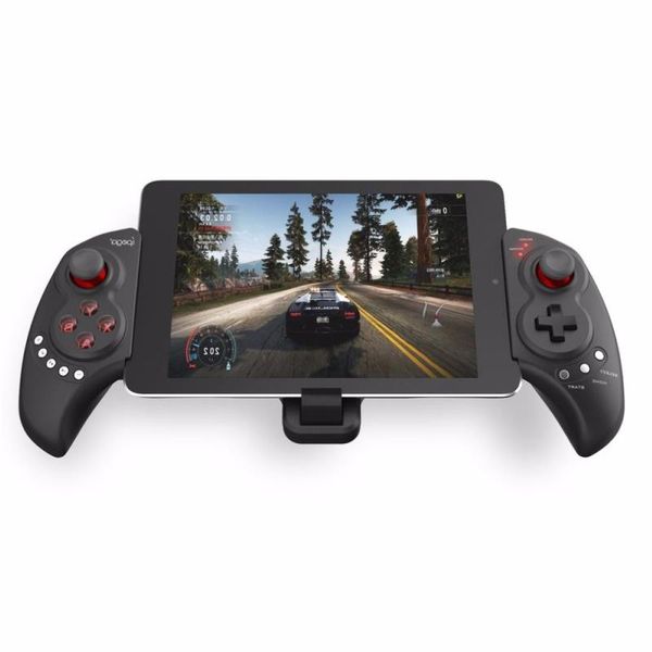 Freeshipping telescópico Bluetooth juego mango inalámbrico Gamepad controlador de modo dual Joystick para iOS Android PC Npbkv