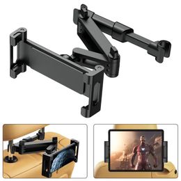 Télescopic Car Aritel arrière Téléphone Tablet Tablet Rotating Siat Siège arrière support support pour comprimé de téléphone 5-13 pouces