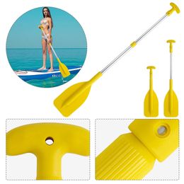 Télescopage Paddle Paddle Adjustable Réglable Kayak Oar ANTISLIP Handle Accessoires de sécurité portables 240418