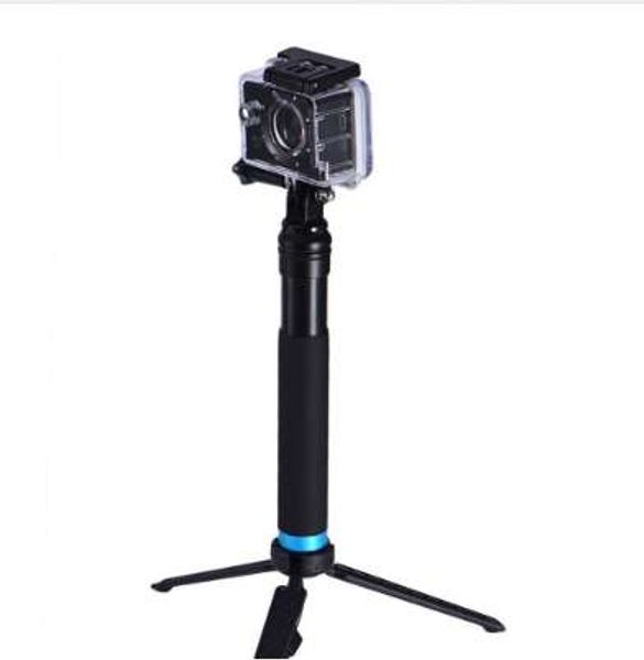 TELESIN M Selfie bâton ensemble caméra de sport en alliage d'aluminium étanche Selfie bâton monopode avec trépied retardateur pau de selfie