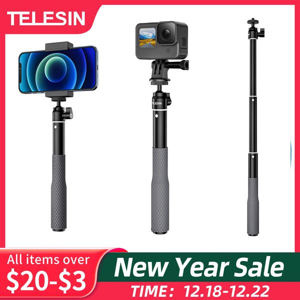 Télésine étanche divng Stick Stick monopode flottant monopode 360 ​​° Rotation Ball Head Selfie Stick pour GoPro Dji Osmo Action Insta360 231221