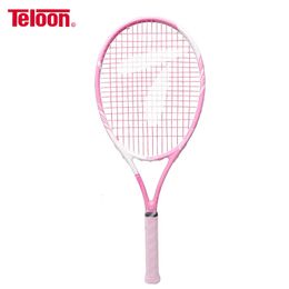 Teloon Superlicht Tennisracket voor Lady Beginner Vrouwen Integraal Vormen Gebroken Wind Frame Professioneel Tenis Racket K021SPA 240108