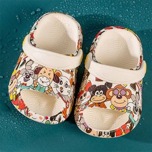 TELOTUNY pantoufles enfants bébé garçons filles mignon dessin animé animal antidérapant pantoufles enfants chaussures de plage bébé maison enfants tongs 220621