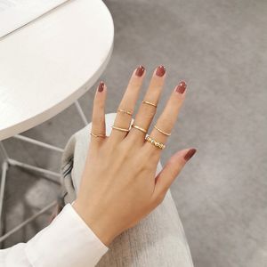 Temperament All-match Beautiful Pak Ring Persoonlijkheid Simple European and American Joint Ring Fashion Cold Style Ring