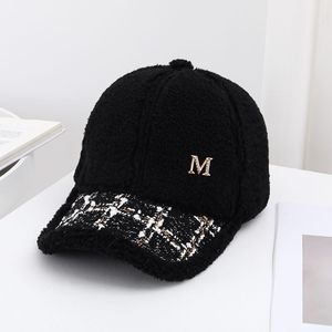 Temperament Grid M Standaard Cap kinderen herfst en winter Japanse stijl veelzijdige mode honkbal cap mode cap trend